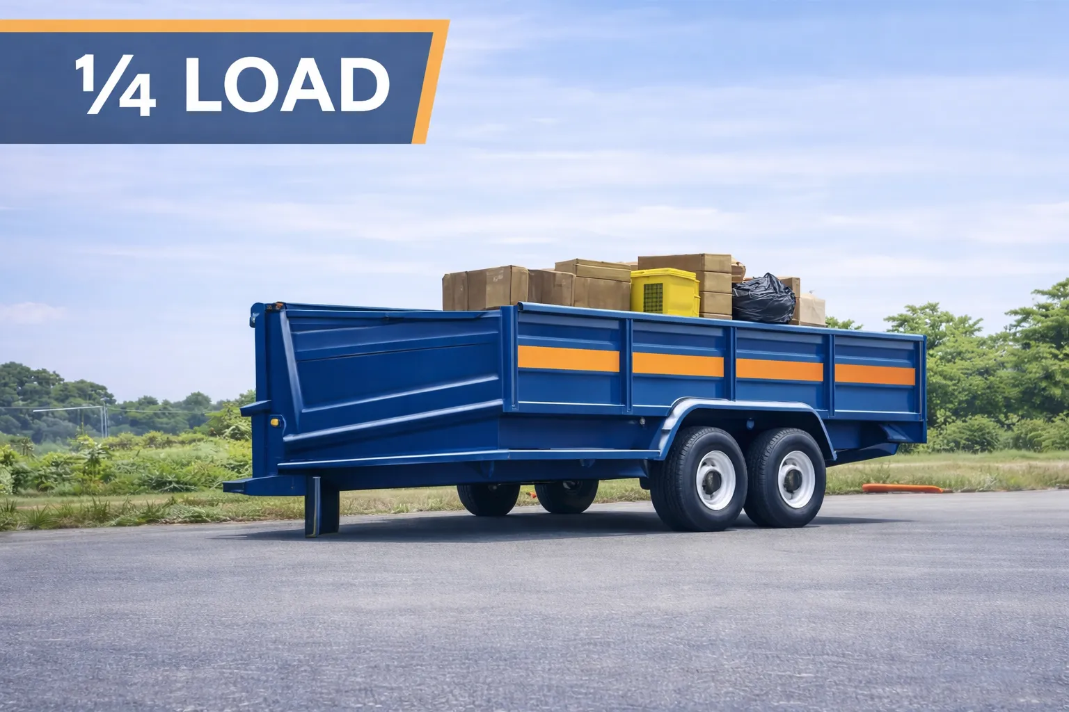 trailer ¼ Load - pricing